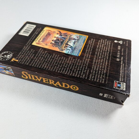 3/$15 SILVERADO western VHS tape classic movie - Picture 2 of 3